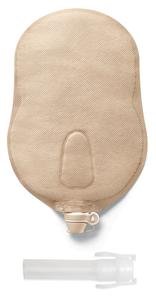 BX/10 NEW IMAGE UROSTOMY  9" POUCH BEIGE WITH MULTI-CHAMBER, 2-3/4"